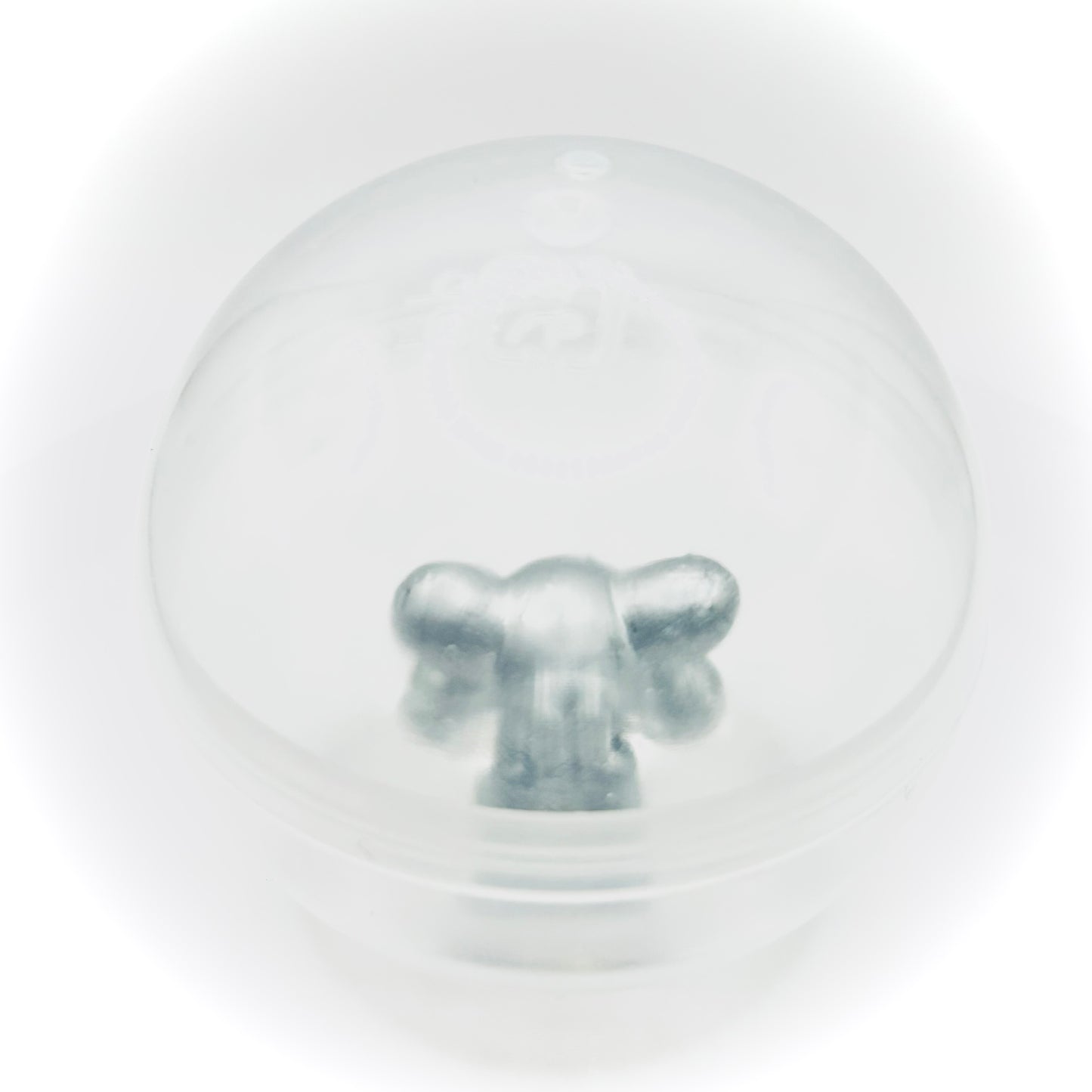 Mini Chrome Boui Miniature Figurine inside Bubble Container